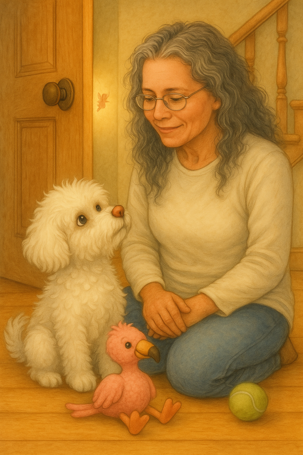 Placeholder — cozy moments with pet